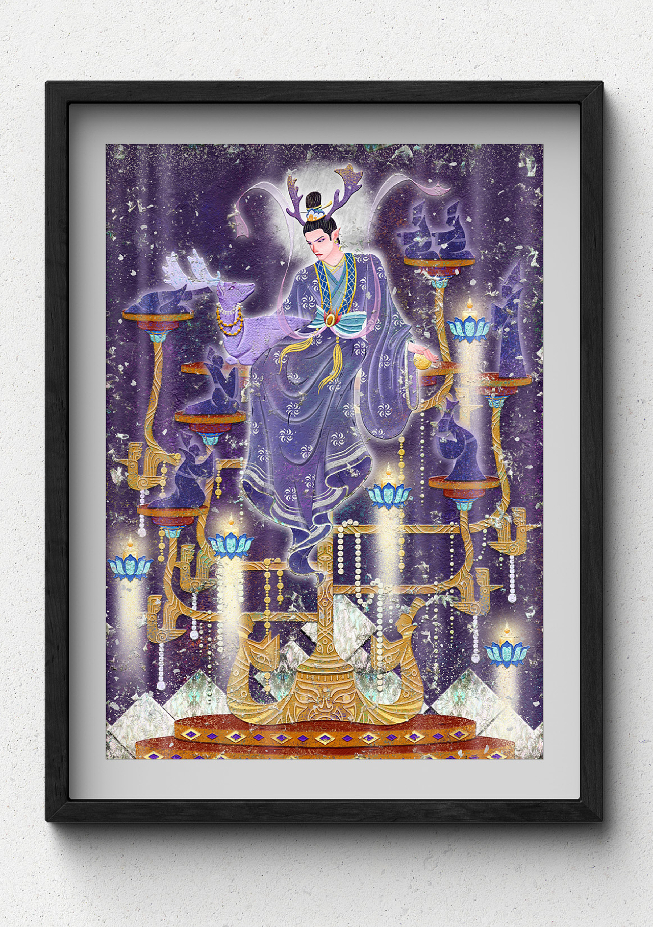 二十八星宿·四月星君（图ZNDA0NjY3ODgw） - 艺术插画 - 站酷设计师插画师奇点原创素材 - 站酷ZCOOL