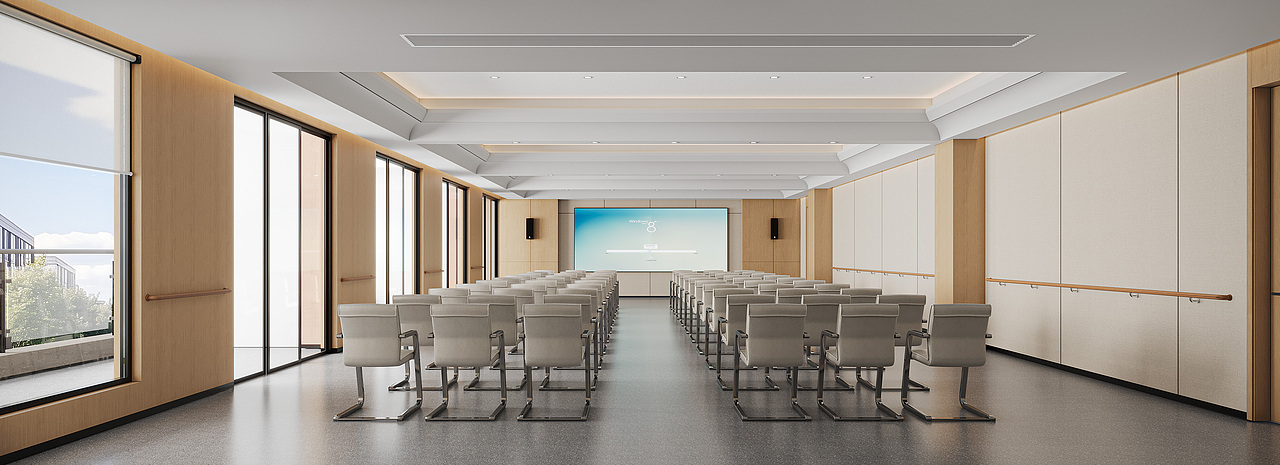 工装案例||办公大厅接待（图ZNDA0NjcyNTI4） - 商业空间设计 - 站酷设计师Z741307464原创素材 - 站酷ZCOOL