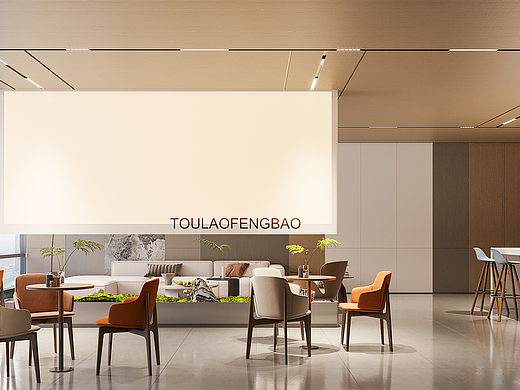 工装案例||办公大厅接待