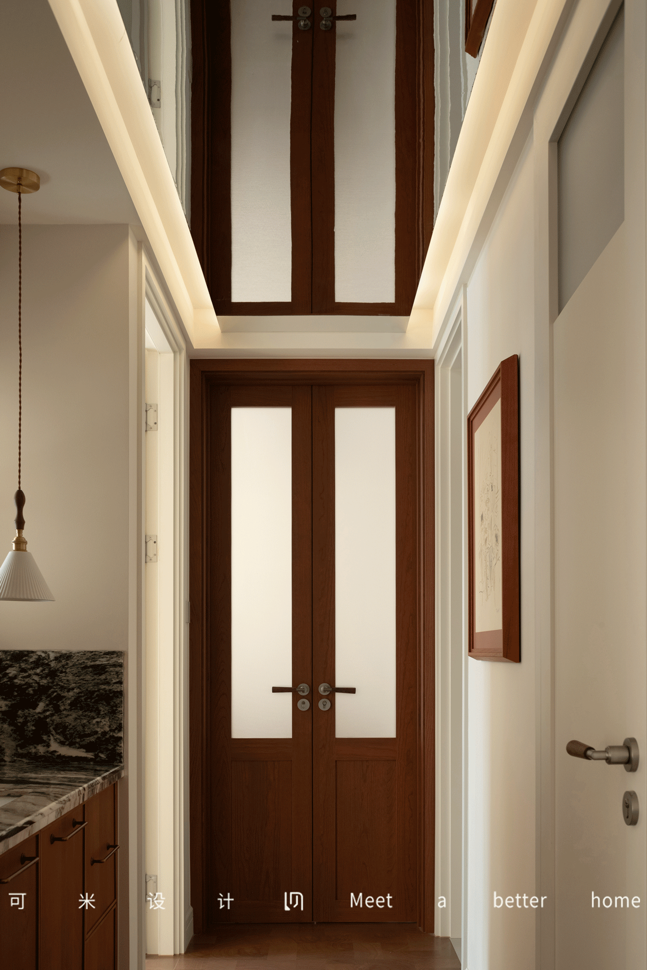 米白 + 暖棕的治愈系家｜把温柔刻进日常肌理（图ZNDA0NjczNzA0） - 家装设计 - 站酷设计师南京可米设计原创素材 - 站酷ZCOOL