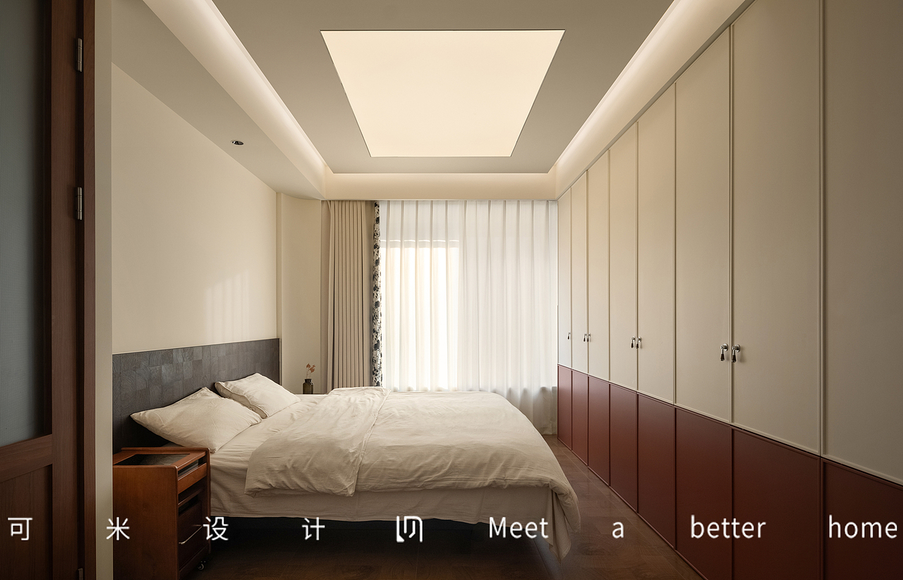 米白 + 暖棕的治愈系家｜把温柔刻进日常肌理（图ZNDA0NjczNzQw） - 家装设计 - 站酷设计师南京可米设计原创素材 - 站酷ZCOOL