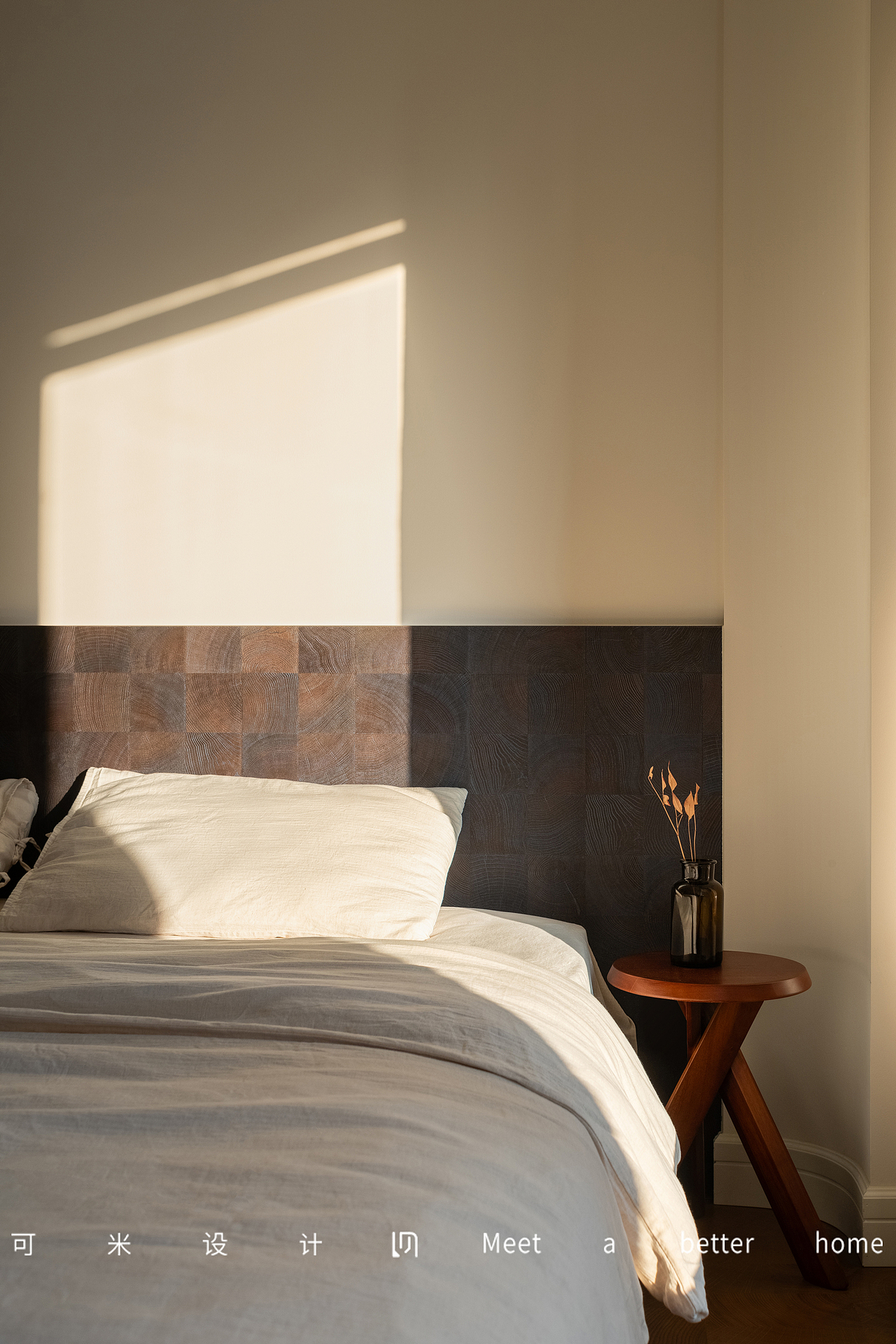 米白 + 暖棕的治愈系家｜把温柔刻进日常肌理（图ZNDA0NjczNzQ4） - 家装设计 - 站酷设计师南京可米设计原创素材 - 站酷ZCOOL