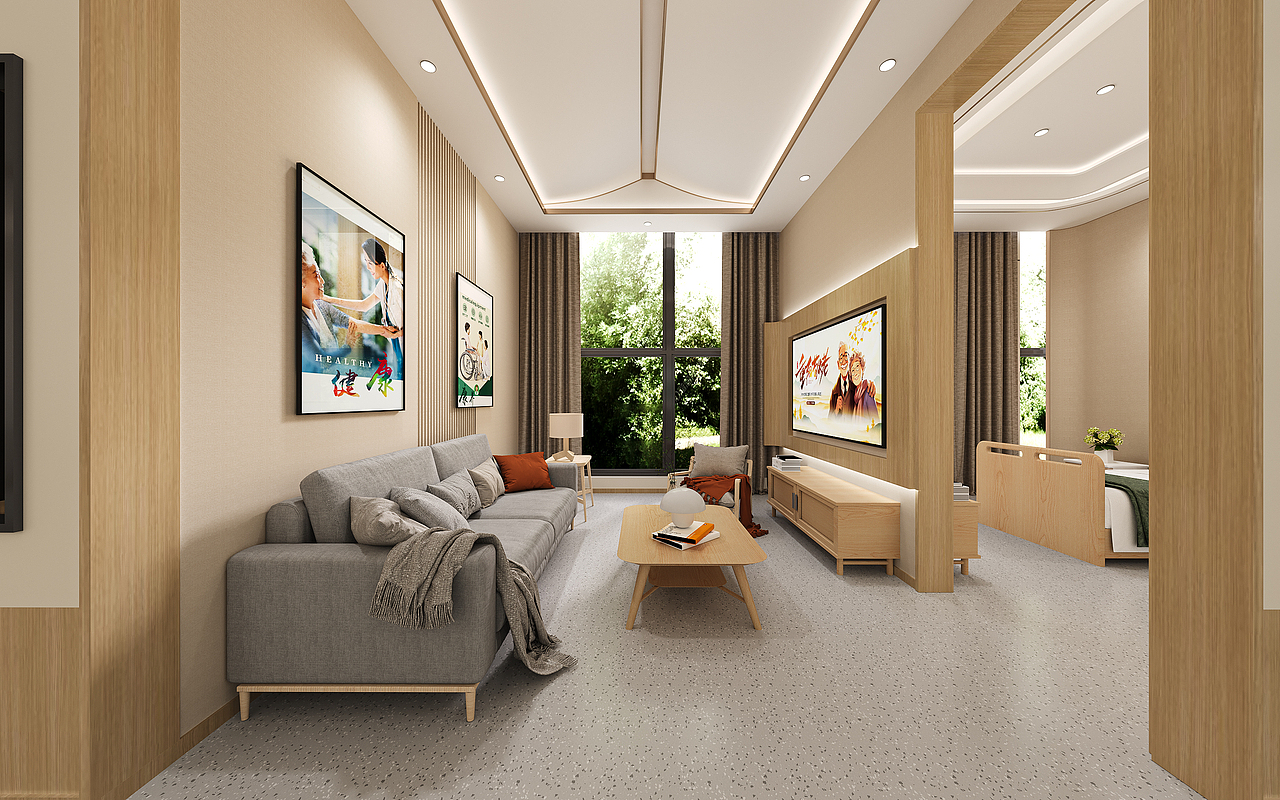 现代智慧养老实训室（图ZNDA0Njc0MzI0） - 其他空间 - 站酷设计师MMBLY原创素材 - 站酷ZCOOL