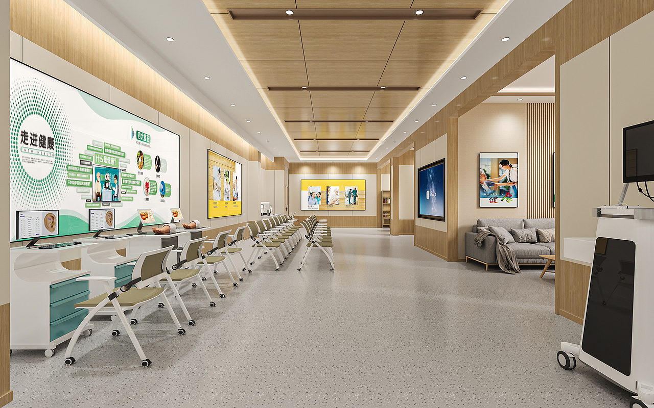 现代智慧养老实训室（图ZNDA0Njc0MzA4） - 其他空间 - 站酷设计师MMBLY原创素材 - 站酷ZCOOL