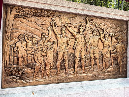 抗日烈士纪念公园浮雕设计定制