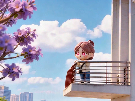 Ai小短片-4月柳州的紫荊花開了哦~（個(gè)人主頁-ZNzMzNjc4ODQ=） - AI作品 - 站酷設(shè)計(jì)師小楊同學(xué)XD原創(chuàng)素材 - 站酷ZCOOL