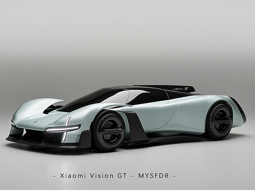 小米Vision GT 渲染练习