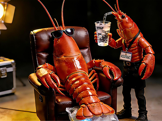 「爆炸头条！璀璨巨星小龙虾在电影片场竟然……」