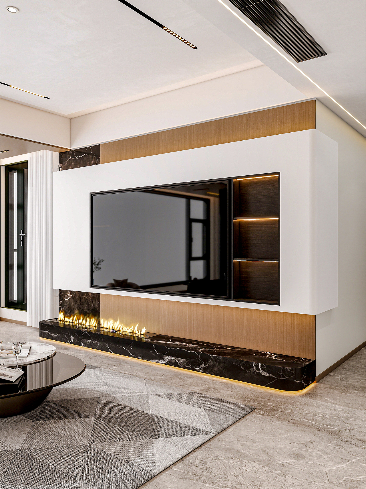 四川成都锦粼湖院二期（118平方意式极简三居室）（图ZNDA0NjkwNTE2） - 家装设计 - 站酷设计师设计师成爽原创素材 - 站酷ZCOOL