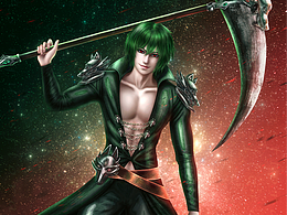 暗黑風(fēng)虛擬主播Vtuber OC稿件展示（歐美風(fēng)厚涂）