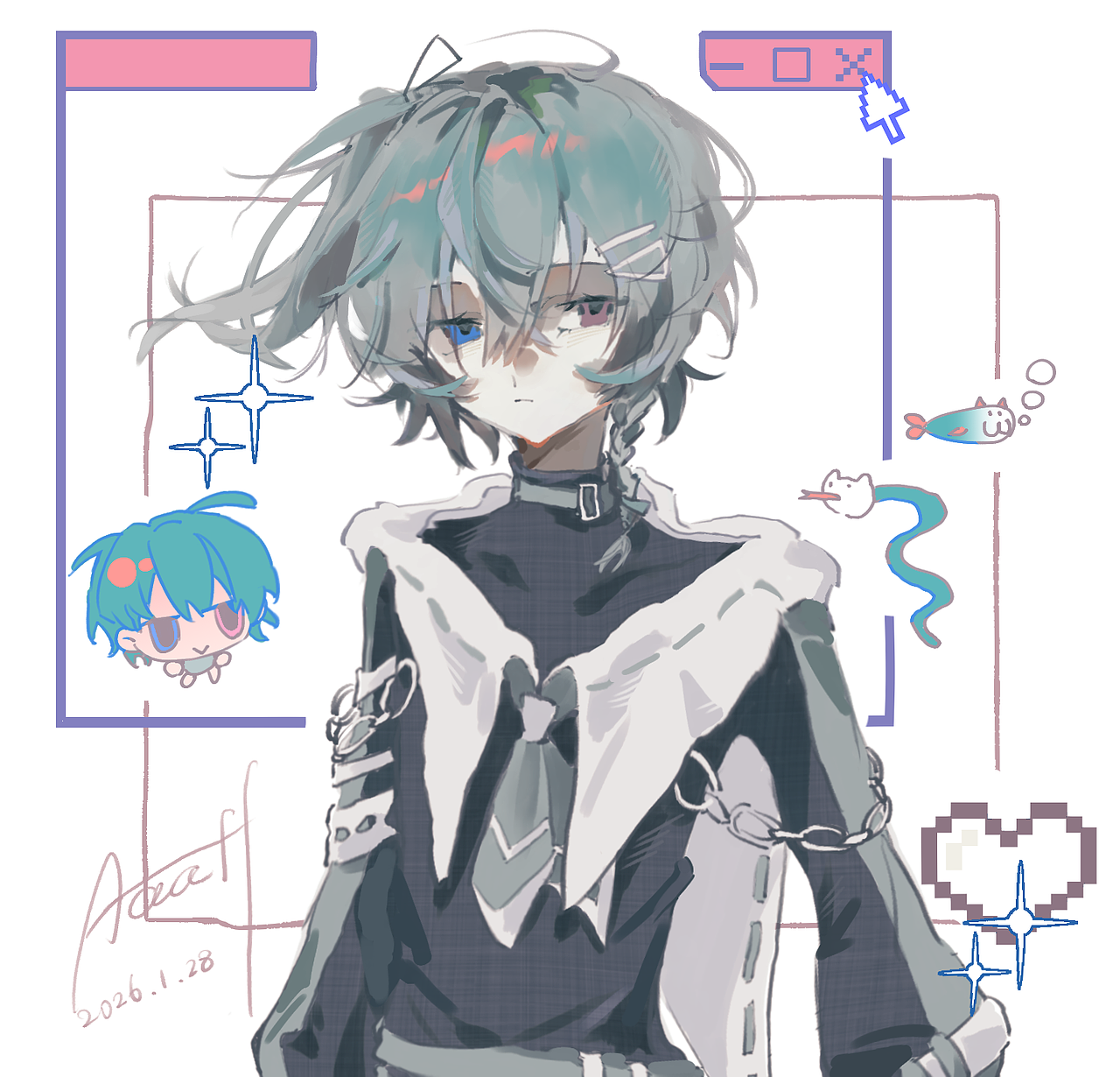 动漫头像/插画/立绘/表情包（图ZNDA0NzAwOTQw） - 其他动漫 - 站酷设计师Aaaffo原创素材 - 站酷ZCOOL