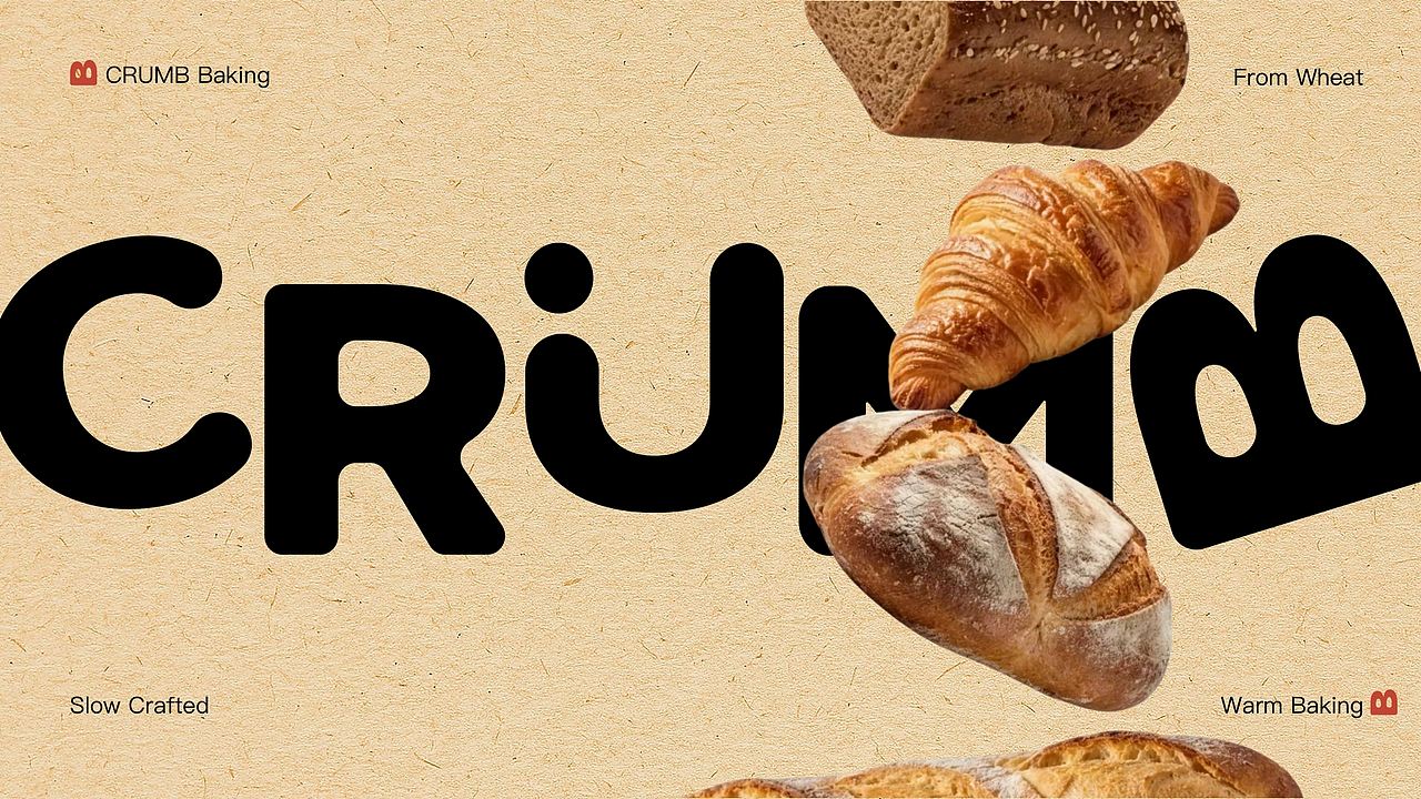 CRUMB 麦禾烘焙|烘焙品牌视觉全案设计（图ZNDA0NzA1ODg0） - 品牌 - 站酷设计师麦小米米米原创素材 - 站酷ZCOOL