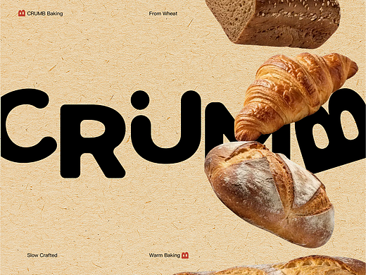 CRUMB 麦禾烘焙|烘焙品牌视觉全案设计
