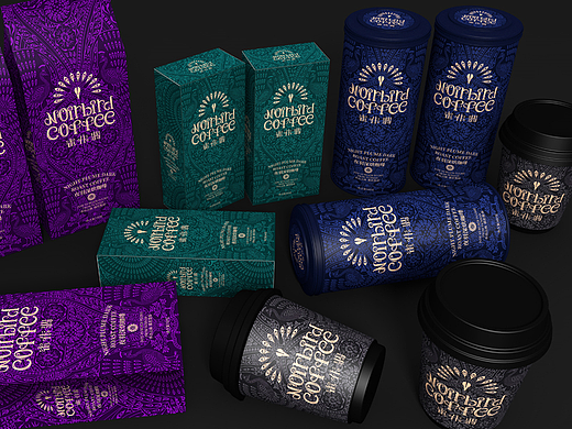 云南咖啡| 雀佧翡Noirbird Coffee创意品牌设计