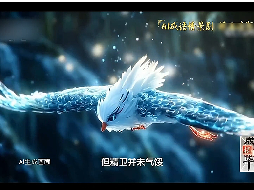 《精卫填海》-成语探华夏系列短片|神话故事|AIGC