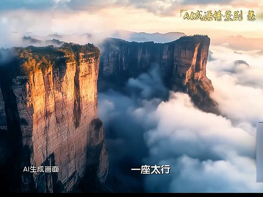 《愚公移山》-成语探华夏系列短片|成语故事|AIGC创意