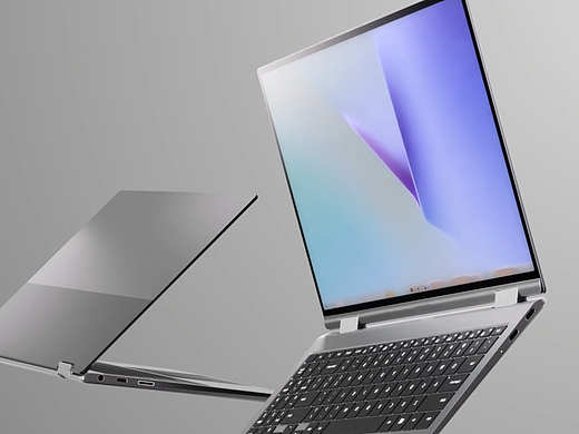 笔记本电脑展示样片