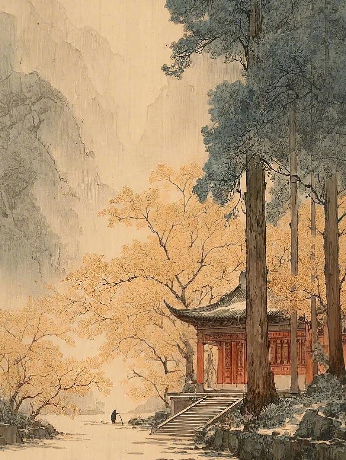 一半山水一半观者之心（图ZNDA0NzE4MDg4） - 其他 - 站酷设计师淼个大叔原创素材 - 站酷ZCOOL