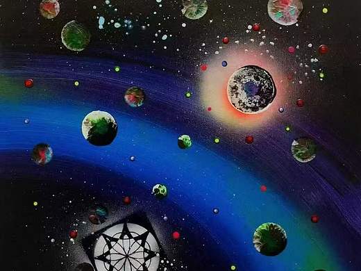 黄建南油画精品