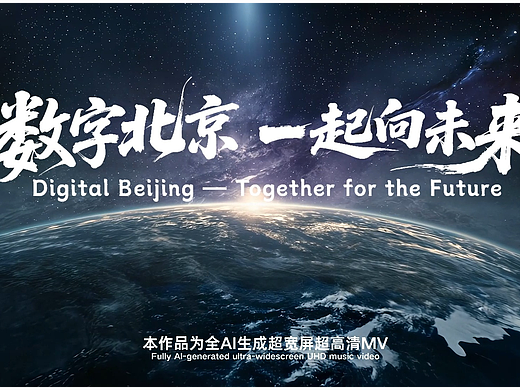《数字北京一起向未来》全球数字经济大会开场MV|AIGC