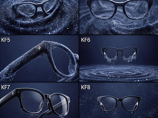 ai制作的智能眼镜视频（测试）--学习分享使用