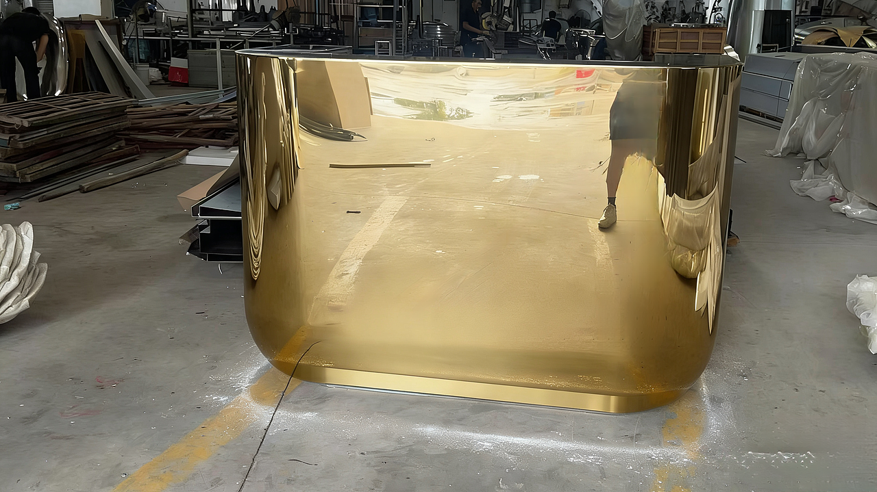 镜面电镀不锈钢吧台小型不锈钢服务台服装店收银台（图ZNDA0NzM5NDMy） - 其他手工艺 - 站酷设计师V19820299040原创素材 - 站酷ZCOOL