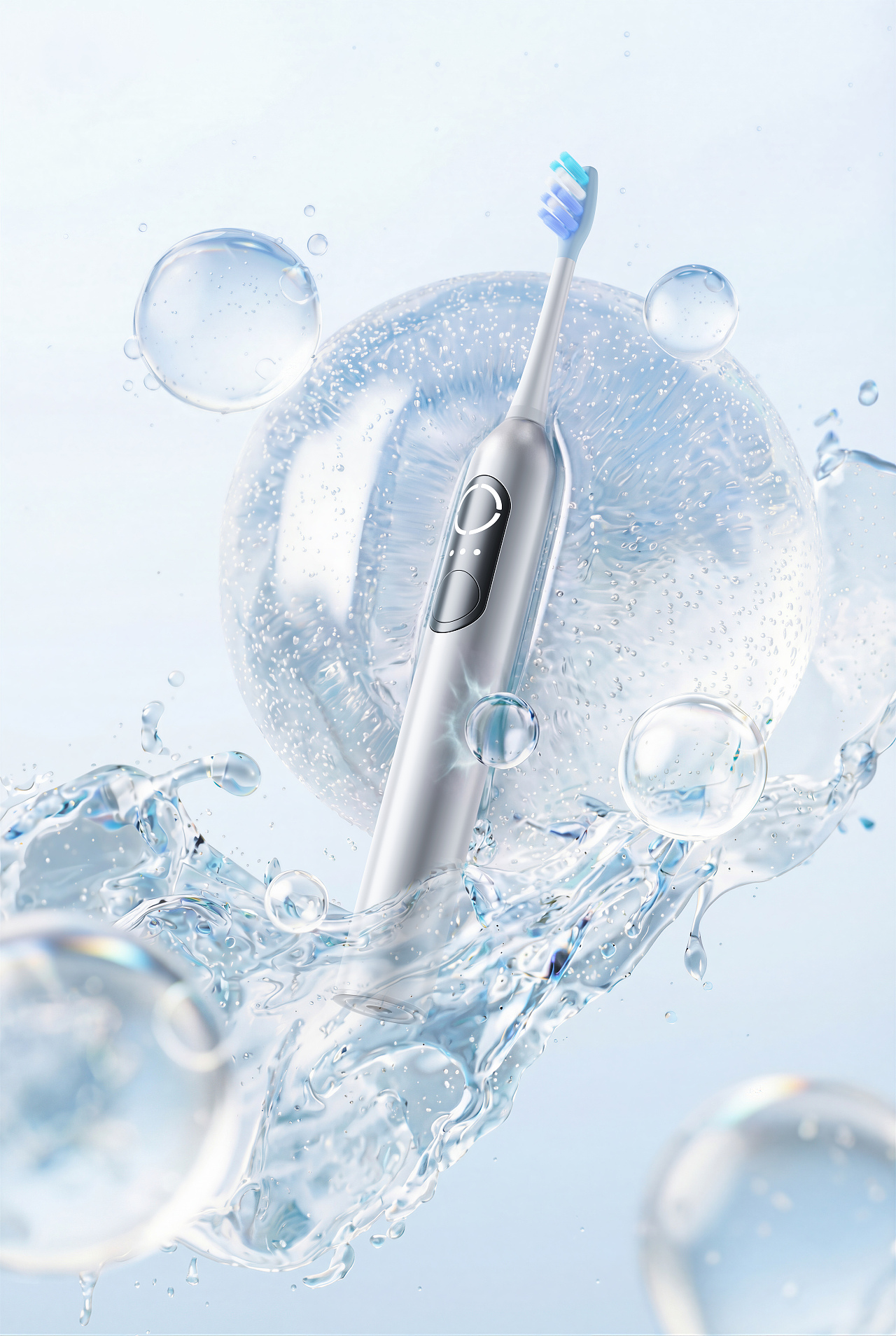 【AIGC&C4D】电动牙刷-提示词剖析分享（图ZNDA0NzM5NTEy） - 产品 - 站酷设计师再细一点原创素材 - 站酷ZCOOL