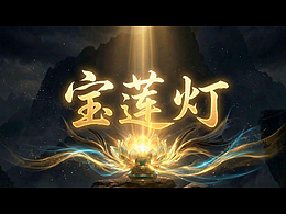 AI 重制东方神话｜《宝莲灯》沉香劈山救母动画短片