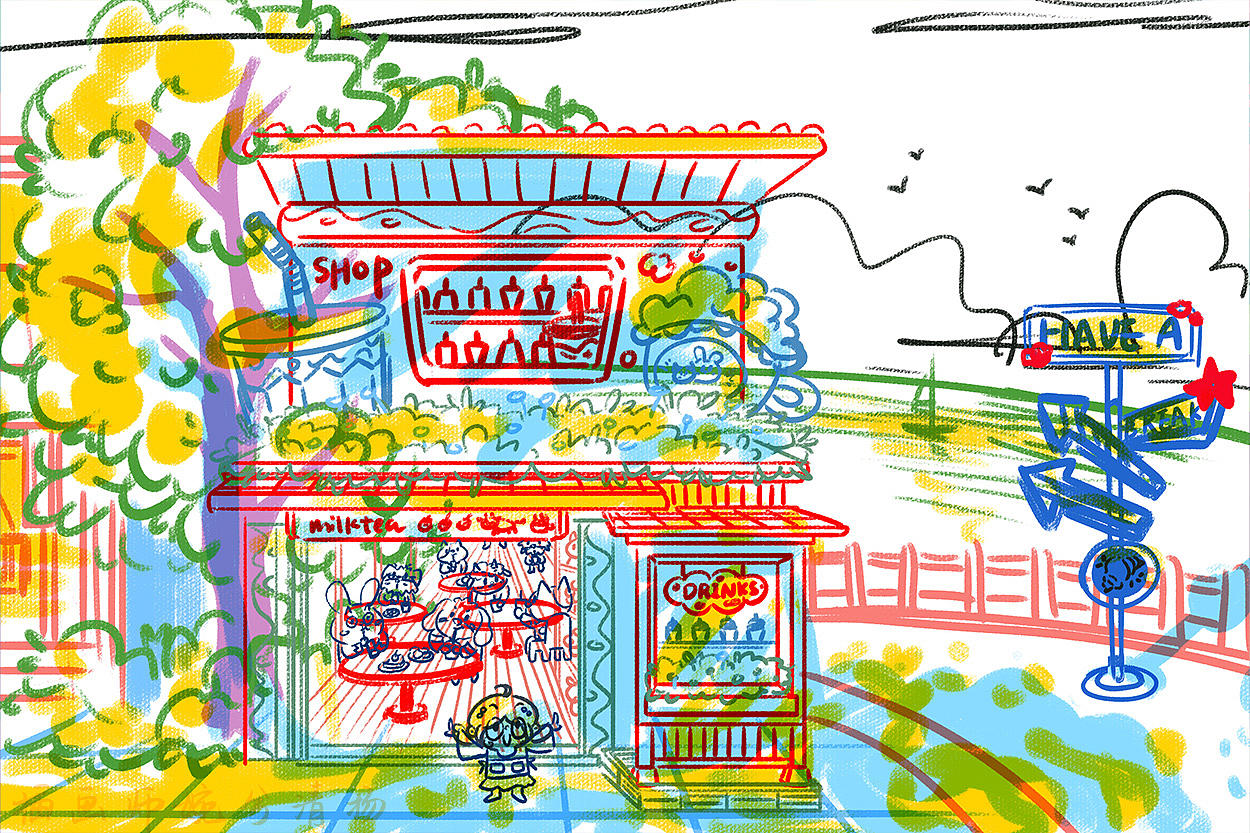 春天那些事儿（图ZNDA0NzQ1NjI4） - 商业插画 - 站酷设计师婉兮清扬wxqy原创素材 - 站酷ZCOOL