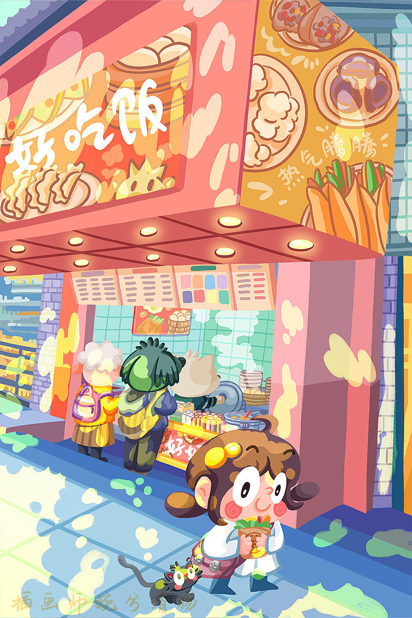 春天那些事儿（图ZNDA0NzQ1Njky） - 商业插画 - 站酷设计师婉兮清扬wxqy原创素材 - 站酷ZCOOL