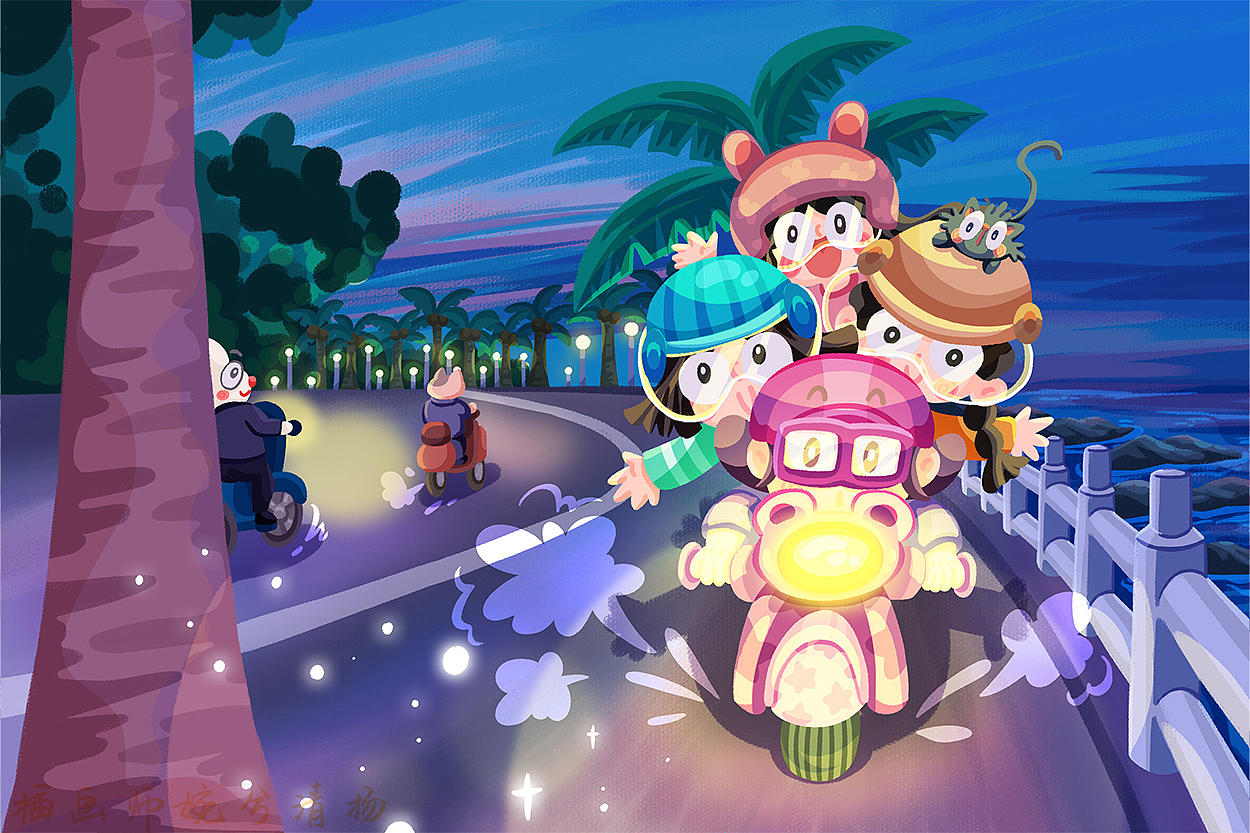春天那些事儿（图ZNDA0NzQ1Njcy） - 商业插画 - 站酷设计师婉兮清扬wxqy原创素材 - 站酷ZCOOL