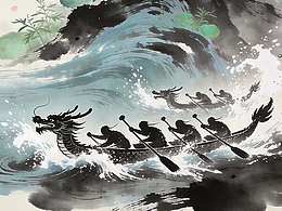 端午逐浪 AI 绘画关键词