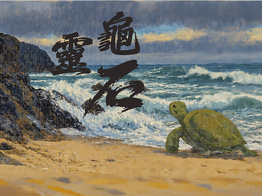 澳门民间传说AIGC视频《灵龟石》