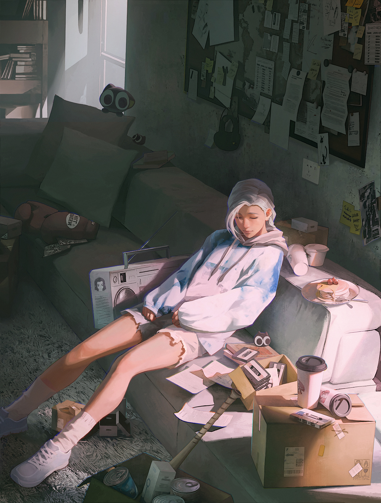 使用三辅二的方式，画了罗小黑的师姐（图ZNDA0NzUwODU2） - 游戏原画 - 站酷设计师泽舷原创素材 - 站酷ZCOOL