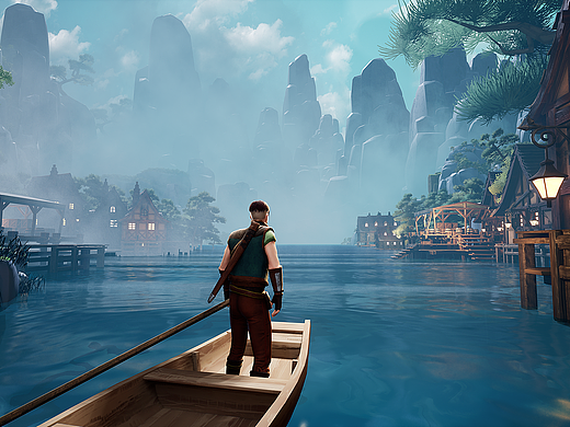 水乡渡头买量FunPlus场景测试练习（个人主页-ZNzMzNzUzMjA=） - 场景 - 站酷设计师MediocredesignX原创素材 - 站酷ZCOOL