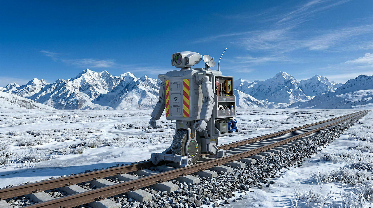 铁路维护机器人（图ZNDA0NzU0MTI0） - 其他工业/产品 - 站酷设计师向宝宝带你飞原创素材 - 站酷ZCOOL