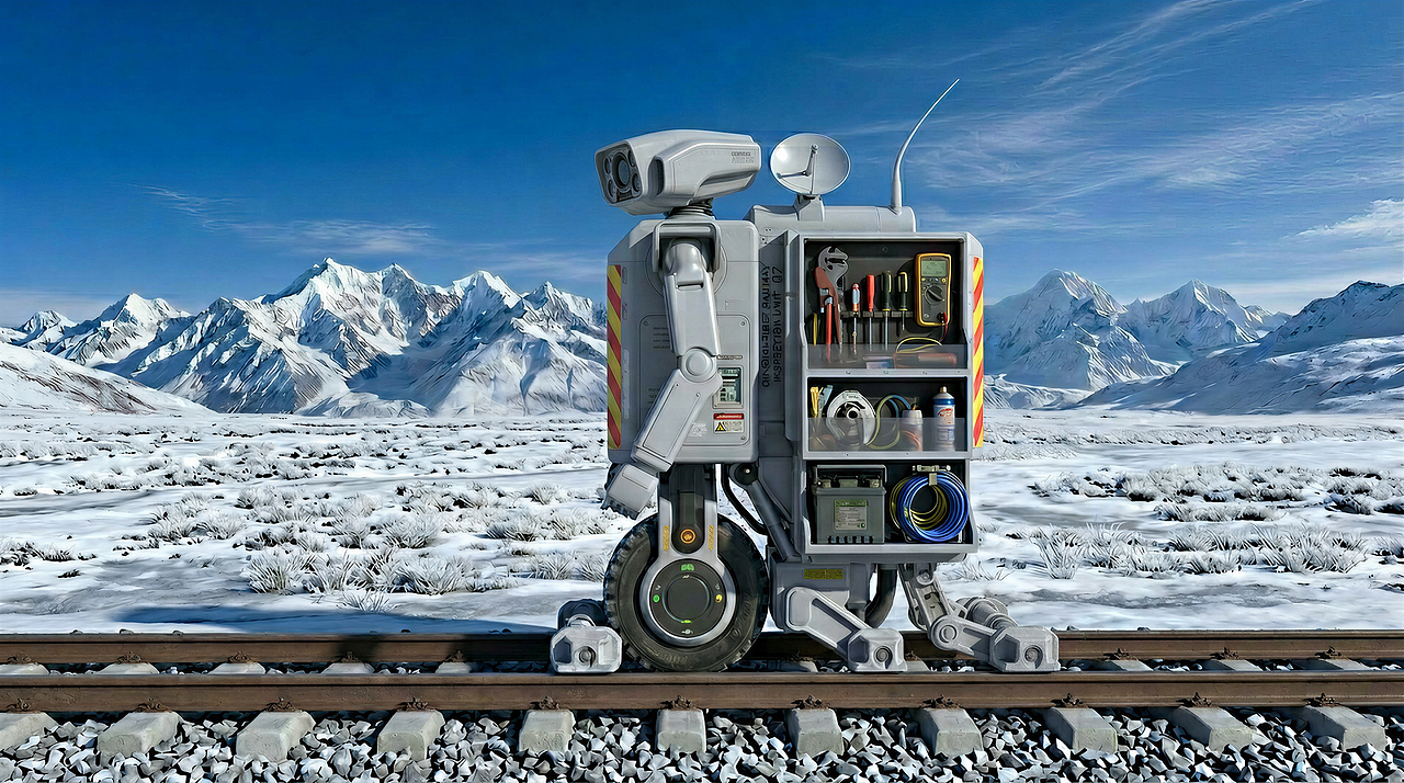 铁路维护机器人（图ZNDA0NzU0MTI4） - 其他工业/产品 - 站酷设计师向宝宝带你飞原创素材 - 站酷ZCOOL