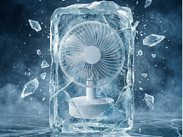 AIGC桌面风扇渲染场景