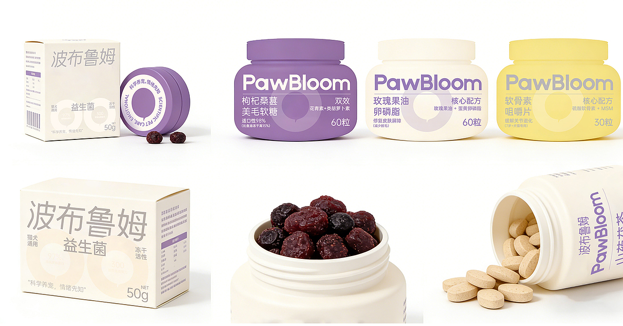 品牌包装作品集（部分借助AIGC完成）（图ZNDA0NzU1NzI4） - 品牌 - 站酷设计师AI独立鱼原创素材 - 站酷ZCOOL