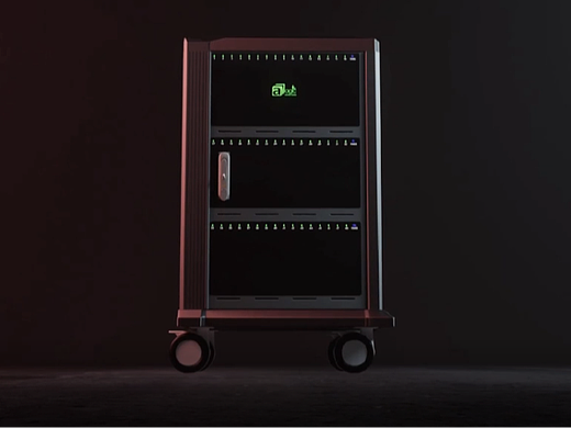 移动式保险柜动画展示