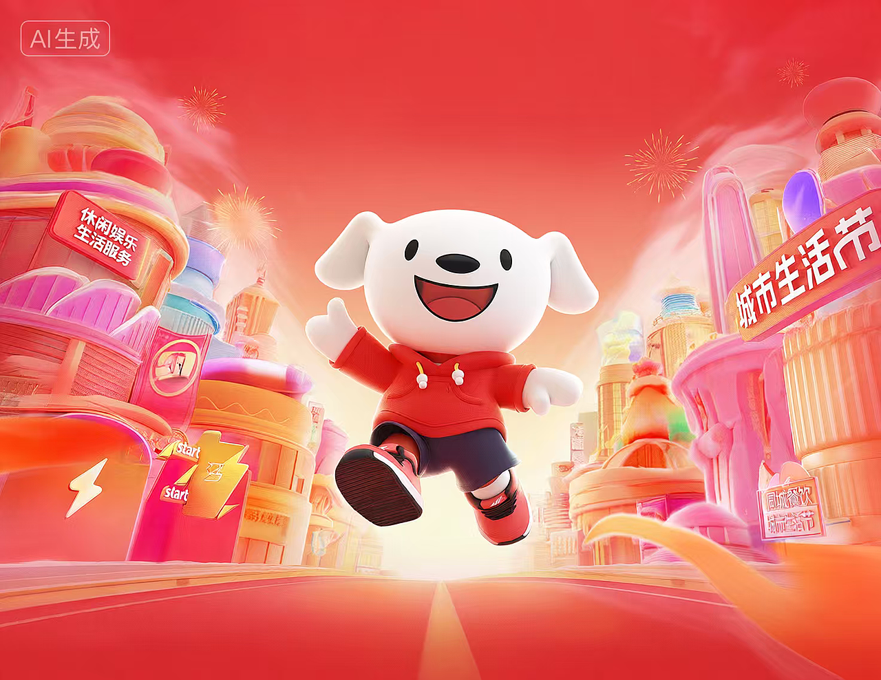 京东年货节（图ZNDA0NzU4Mjc2） - AI作品 - 站酷设计师Z424534711原创素材 - 站酷ZCOOL