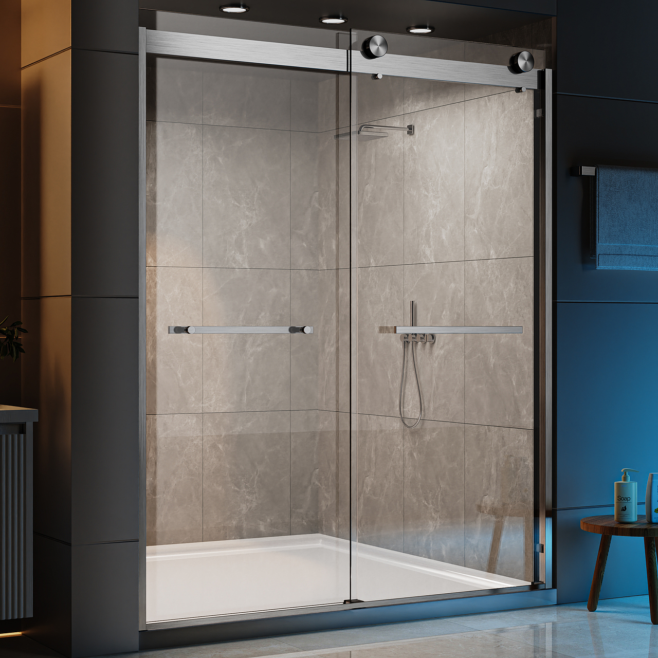 2026淋浴门建模渲染设计（图ZNDA0NzYwNzA4） - 场景 - 站酷设计师凡达视觉原创素材 - 站酷ZCOOL