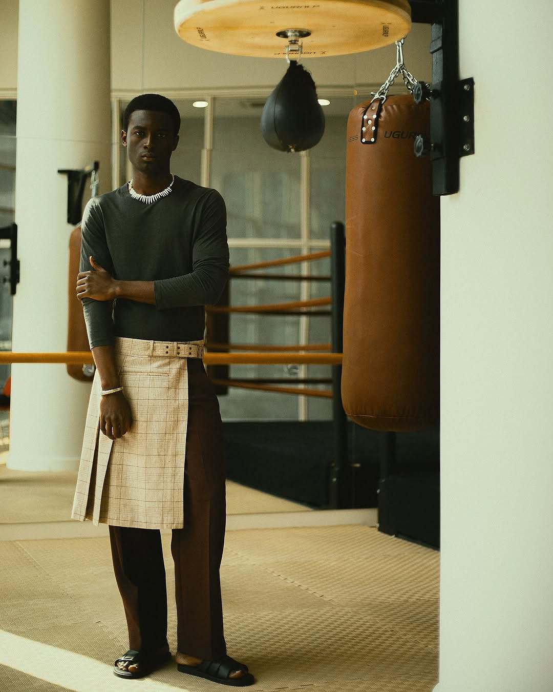 外籍男模丨高级感黑人模特丨服装拍摄作品分享（图ZNDA0NzY0MDk2） - 时尚/艺术摄影 - 站酷设计师优思模特主理Zoey原创素材 - 站酷ZCOOL