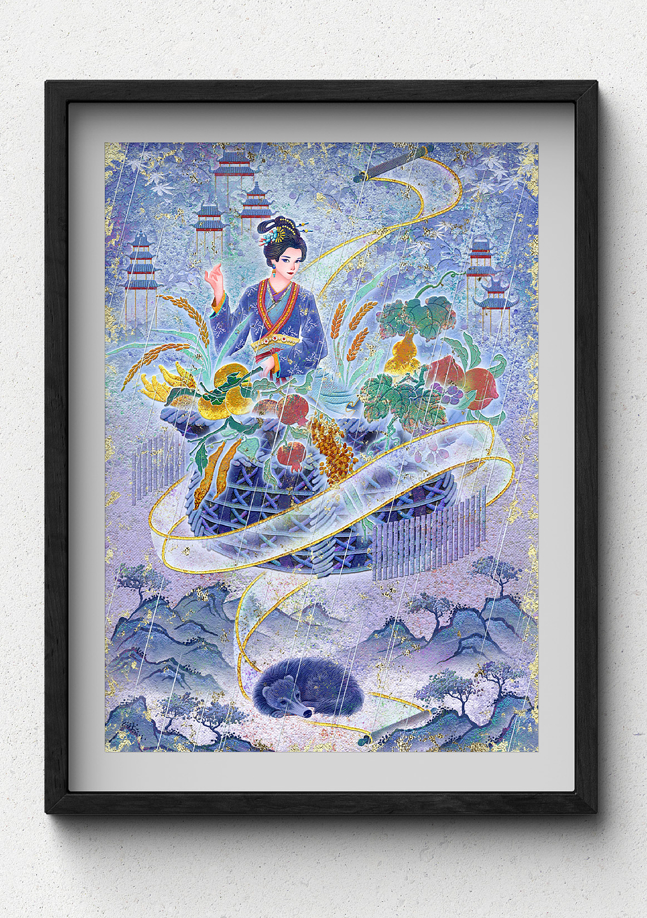 二十八星宿·四水星君（图ZNDA0NzY0NDUy） - 艺术插画 - 站酷设计师插画师奇点原创素材 - 站酷ZCOOL