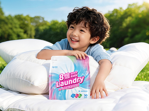 包装设计 I 洗衣凝珠 ✖ 礼想抱福