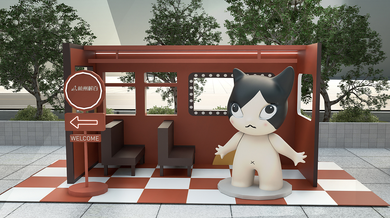 解百复古市集（图ZNDA0Nzc0MjM2） - 动画/影视 - 站酷设计师25小时睡觉原创素材 - 站酷ZCOOL