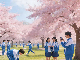 樱雪漫林，童心向春🌸