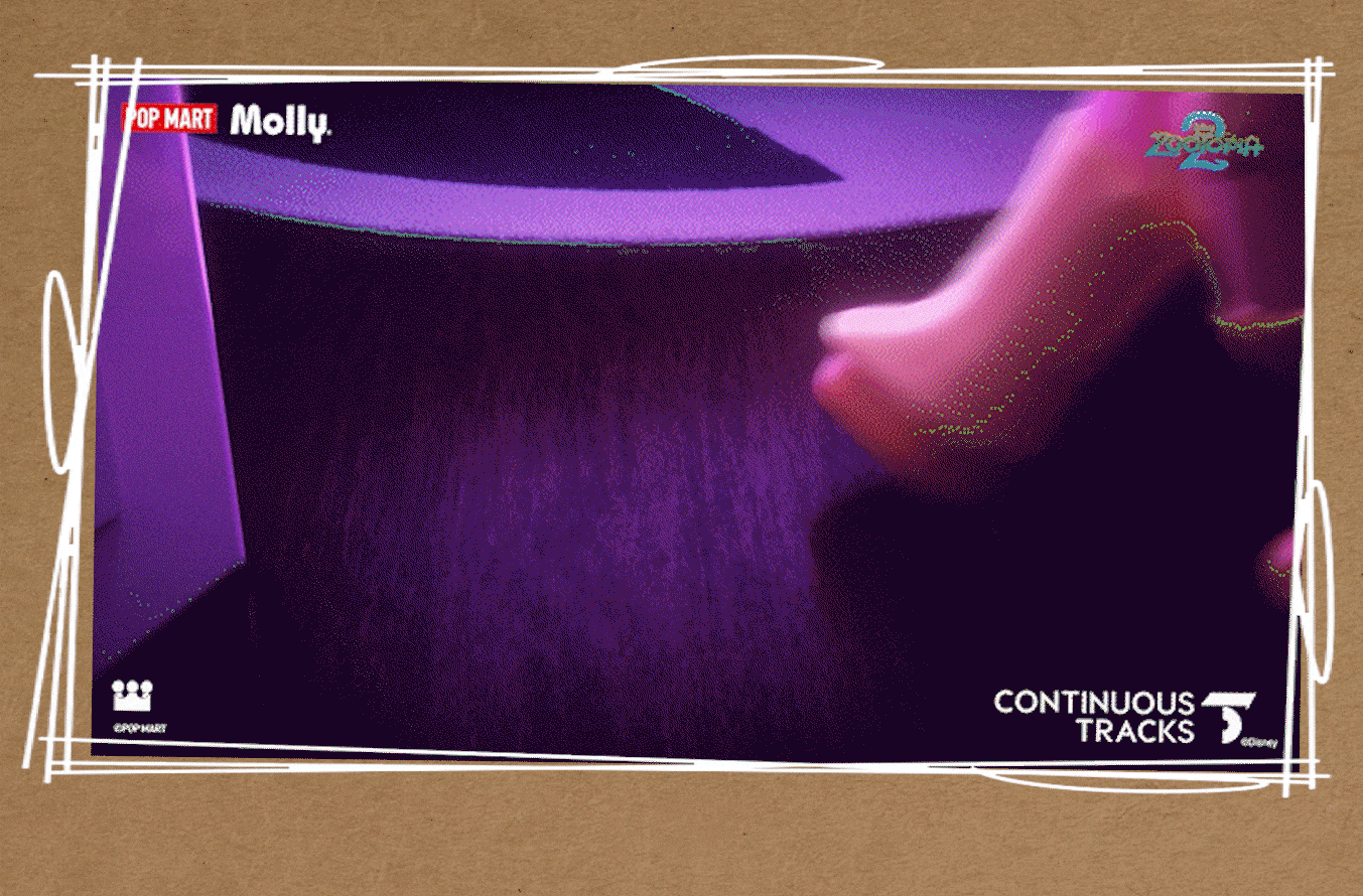 项目回顾 |「泡泡玛特MOLLY&《疯狂动物城2》」CG广告（图ZNDA0Nzc3MzE2） - 动画/影视 - 站酷设计师连续履带原创素材 - 站酷ZCOOL