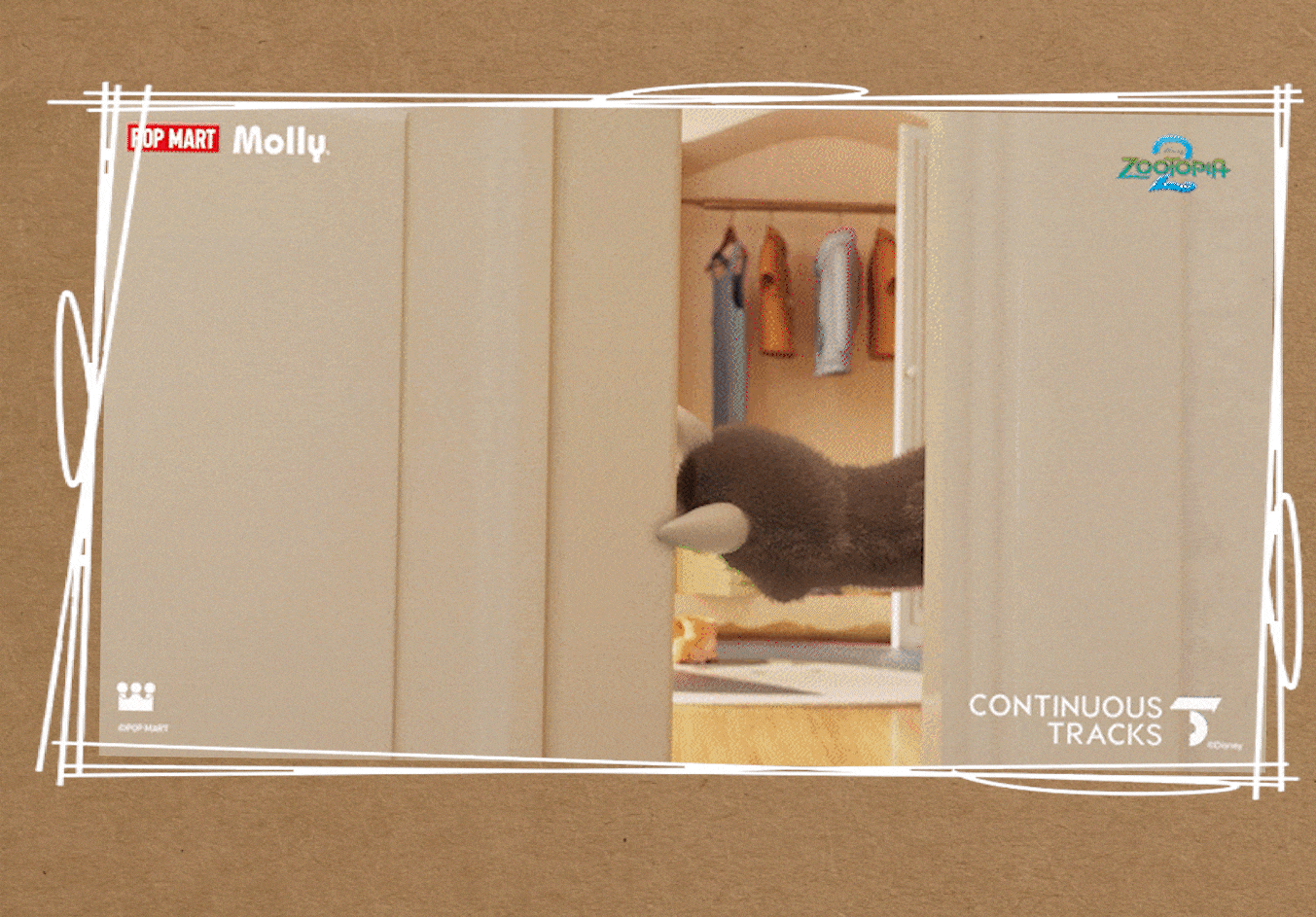 项目回顾 |「泡泡玛特MOLLY&《疯狂动物城2》」CG广告（图ZNDA0Nzc3MzA4） - 动画/影视 - 站酷设计师连续履带原创素材 - 站酷ZCOOL