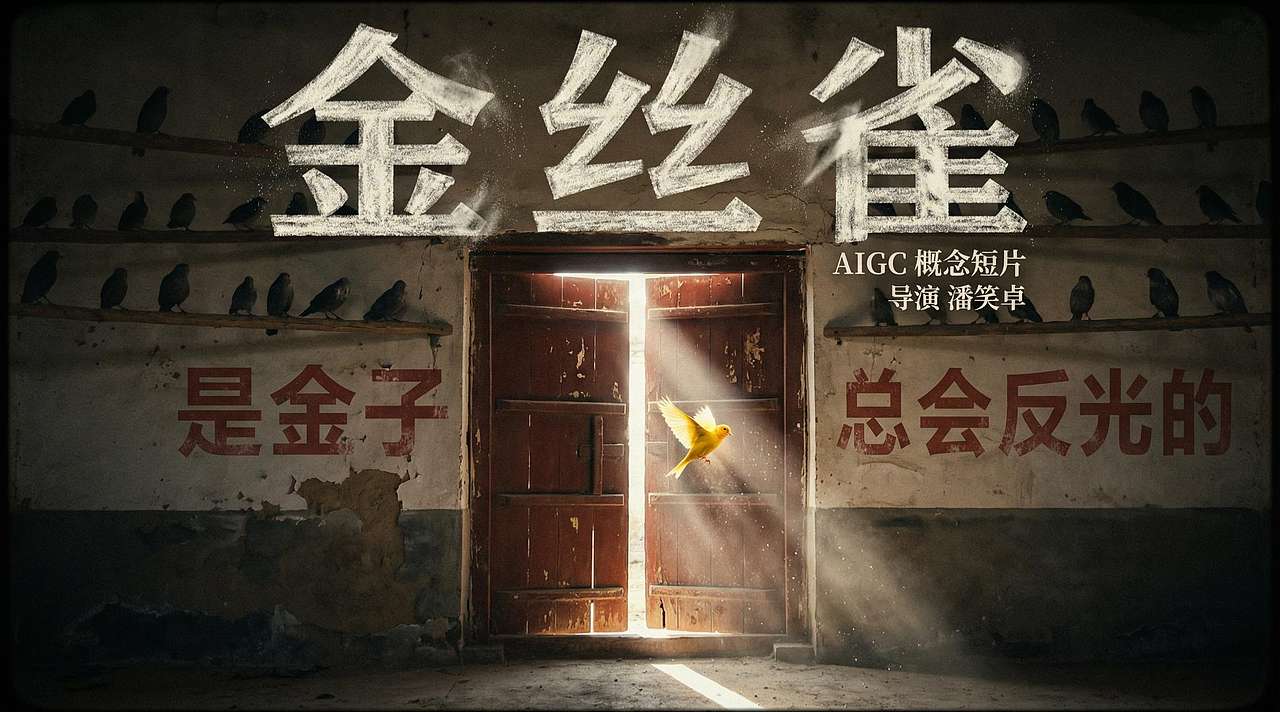 《金丝雀》中式梦核AIGC短片（图ZNDA0Nzg0MDUy） - AI作品 - 站酷设计师潘笑卓原创素材 - 站酷ZCOOL